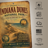 Indiana Dunes National Park Metal Sign