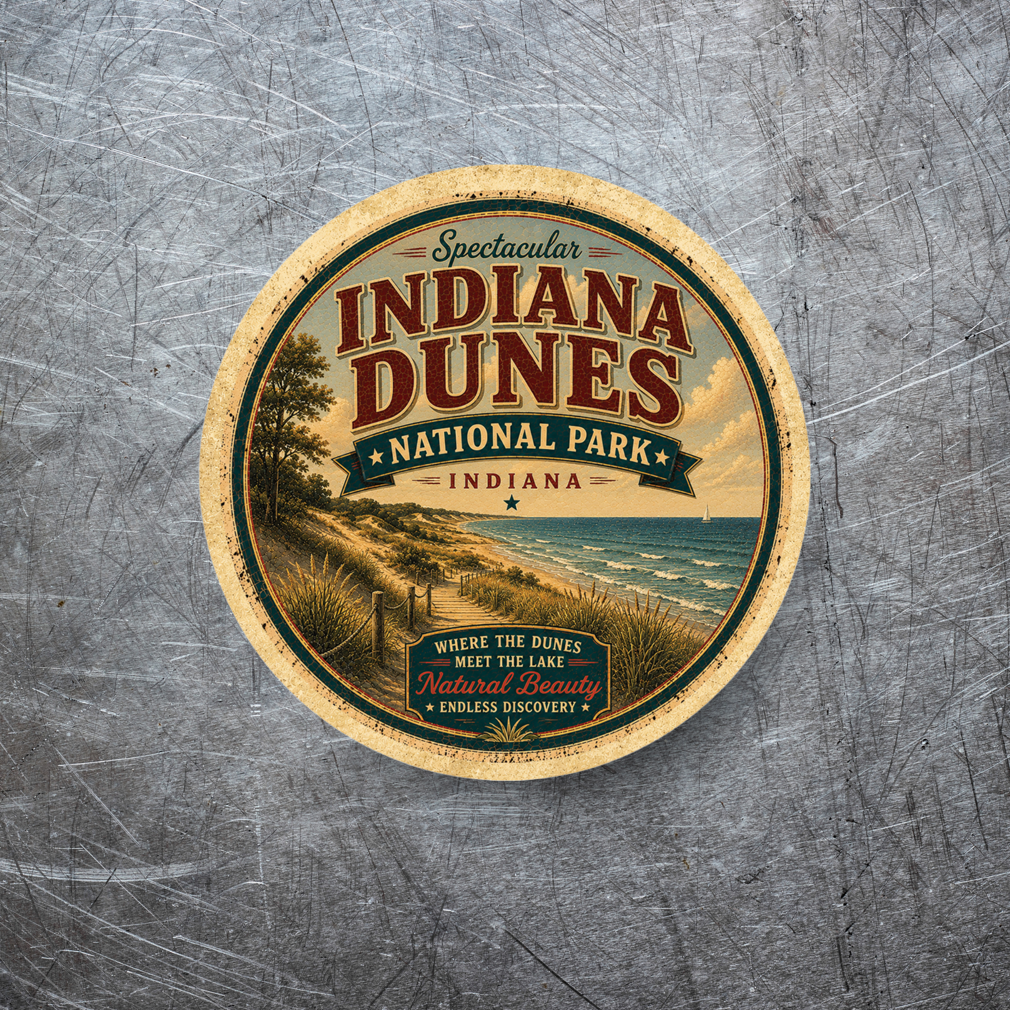 Indiana Dunes National Park Magnet