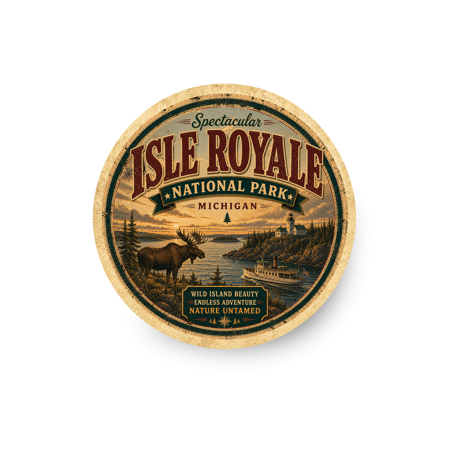 Isle Royale National Park Magnet