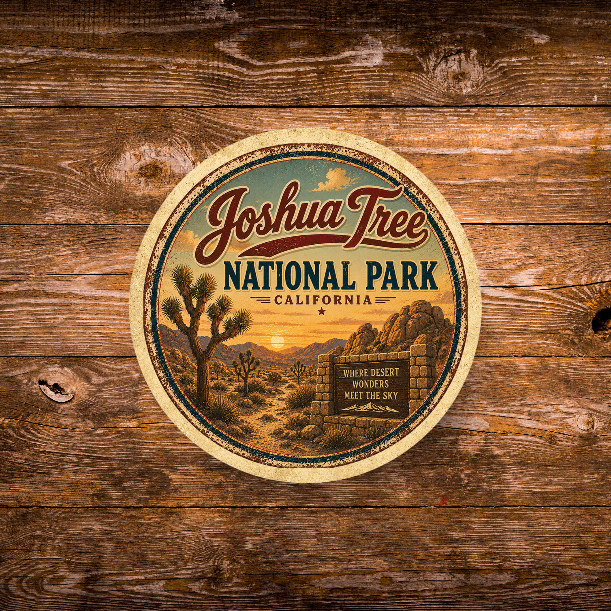 Joshua Tree National Park Magnet