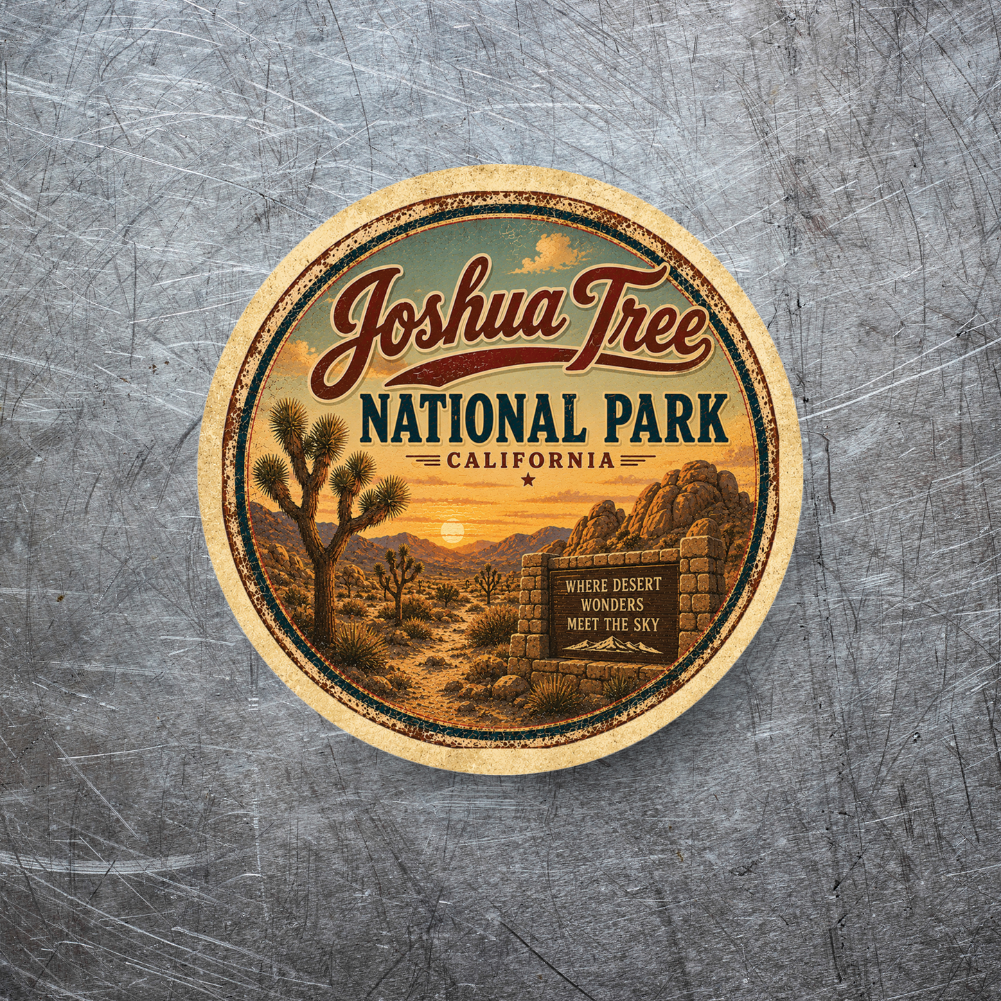 Joshua Tree National Park Magnet