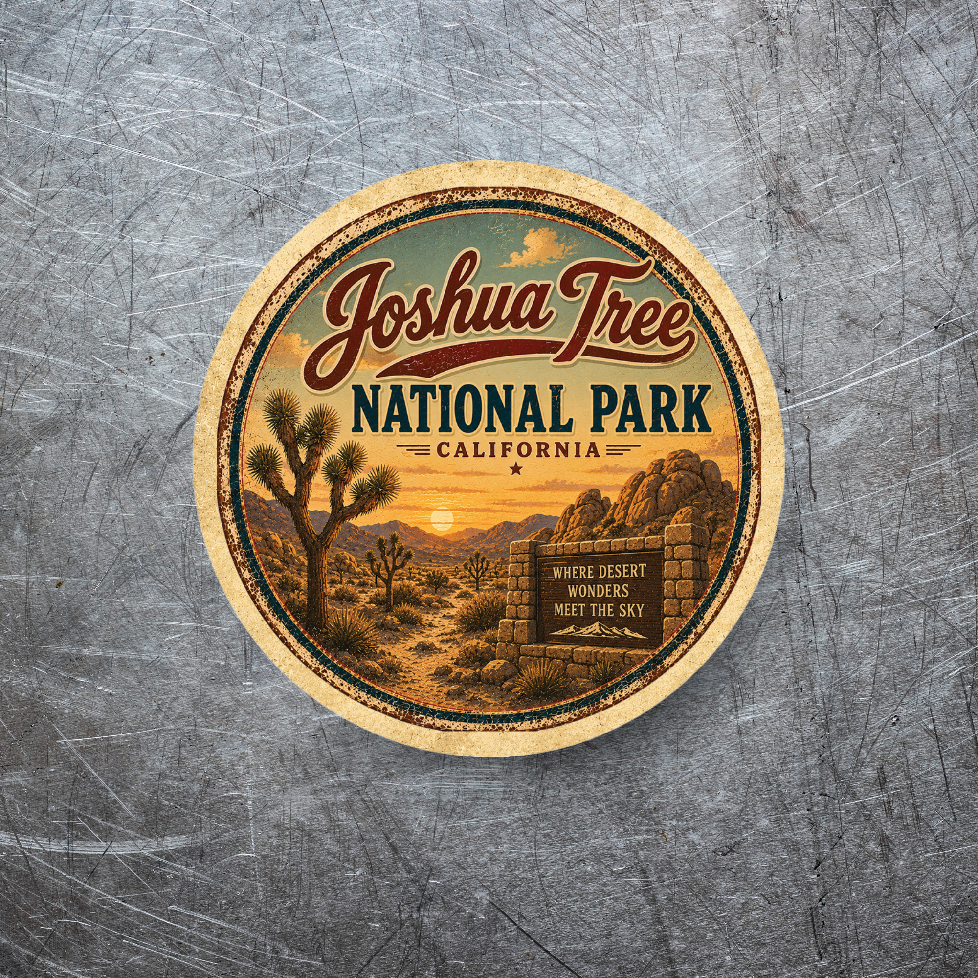 Joshua Tree National Park Magnet