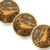 Joshua Tree National Park Ceramic Coaster – 4" Round