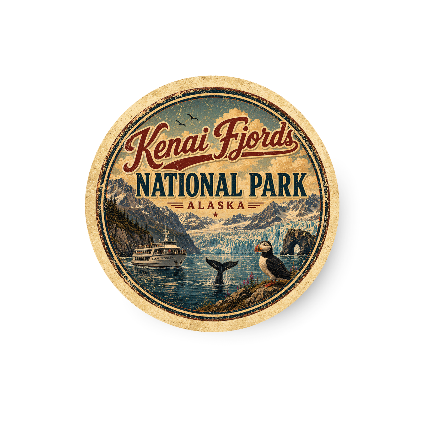 Kenai Fjord National Park Magnet
