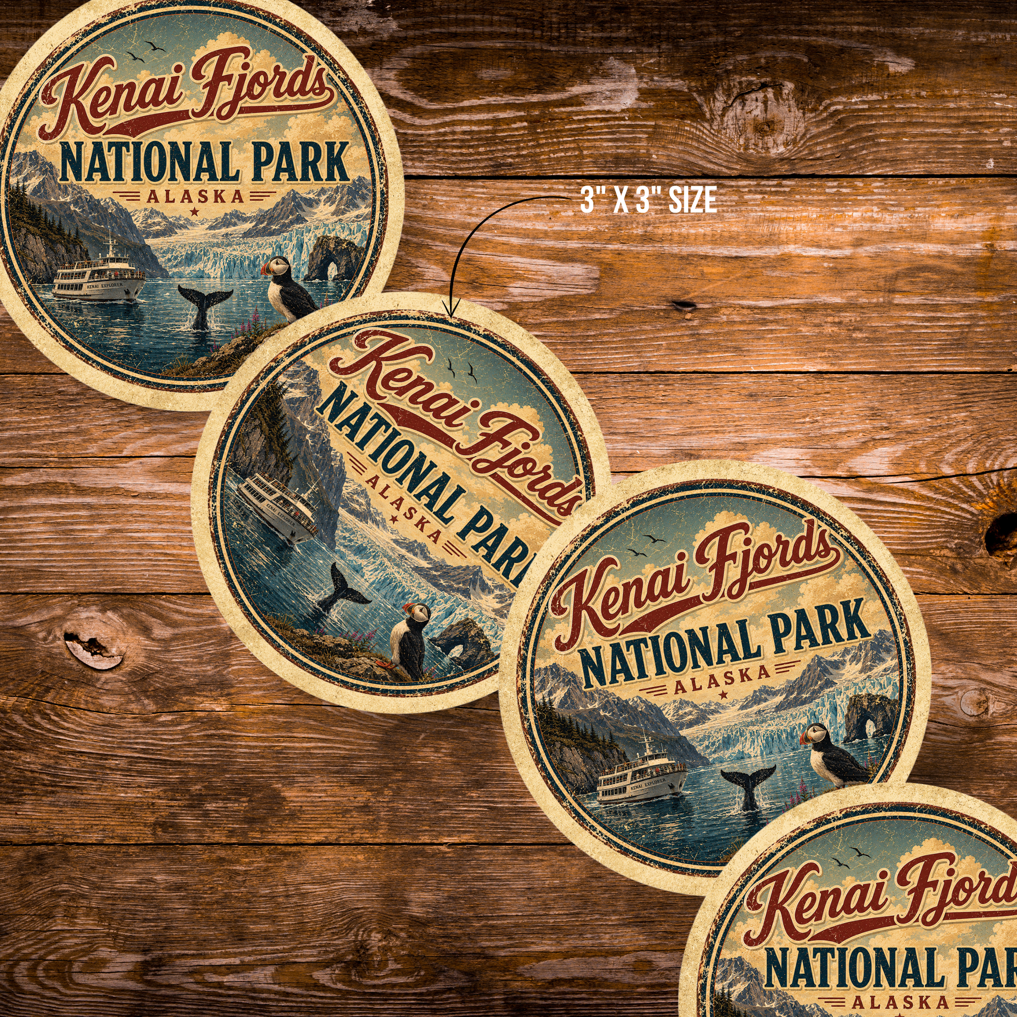 Kenai Fjord National Park Magnet