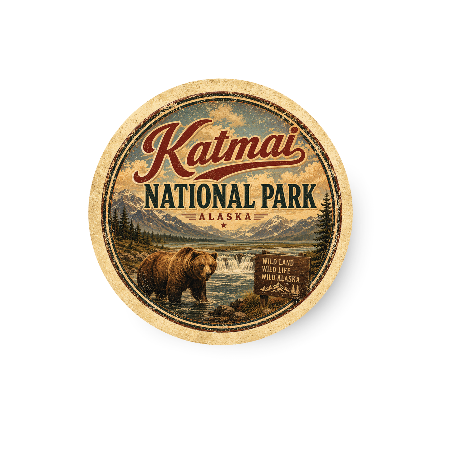 Katmai National Park Magnet