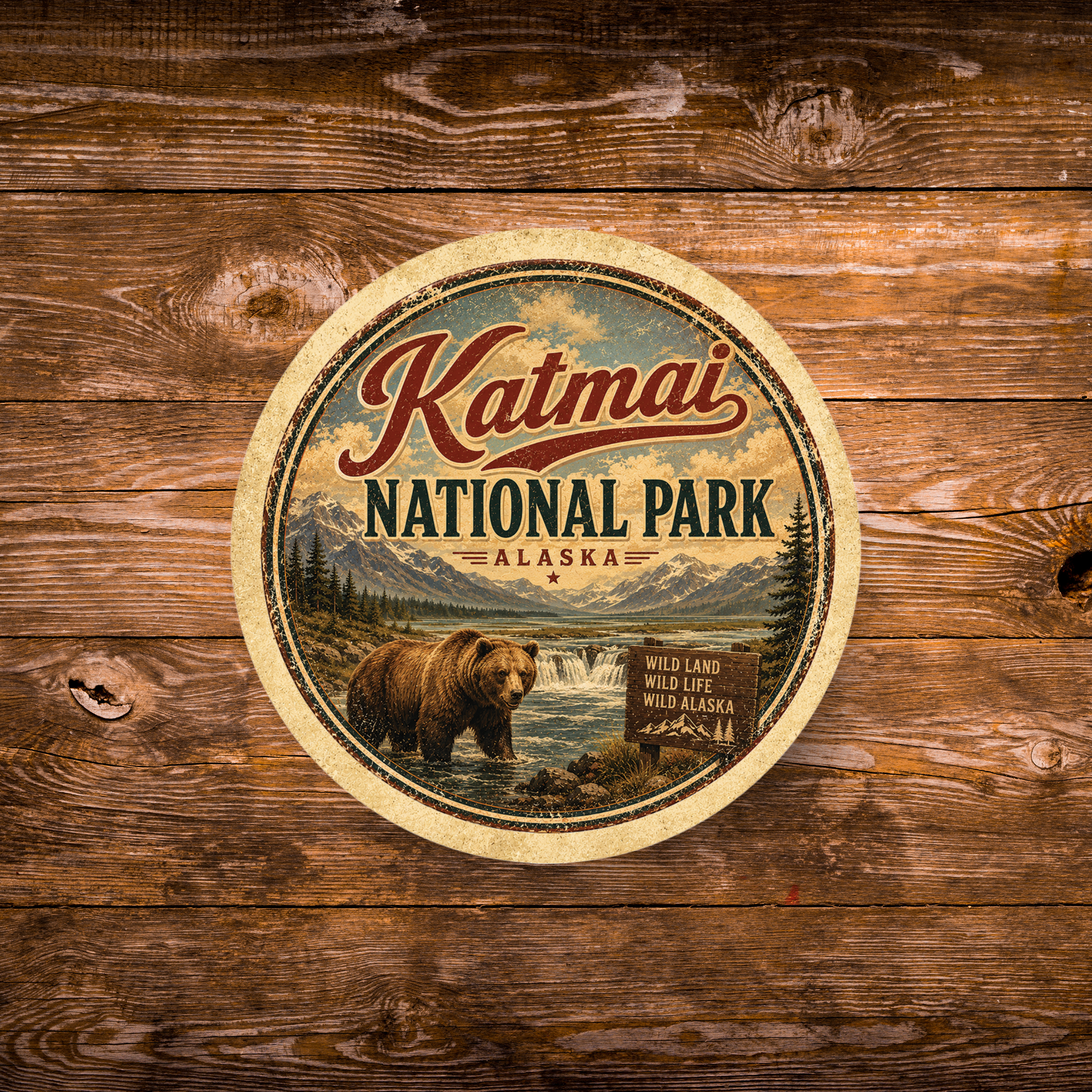 Katmai National Park Magnet