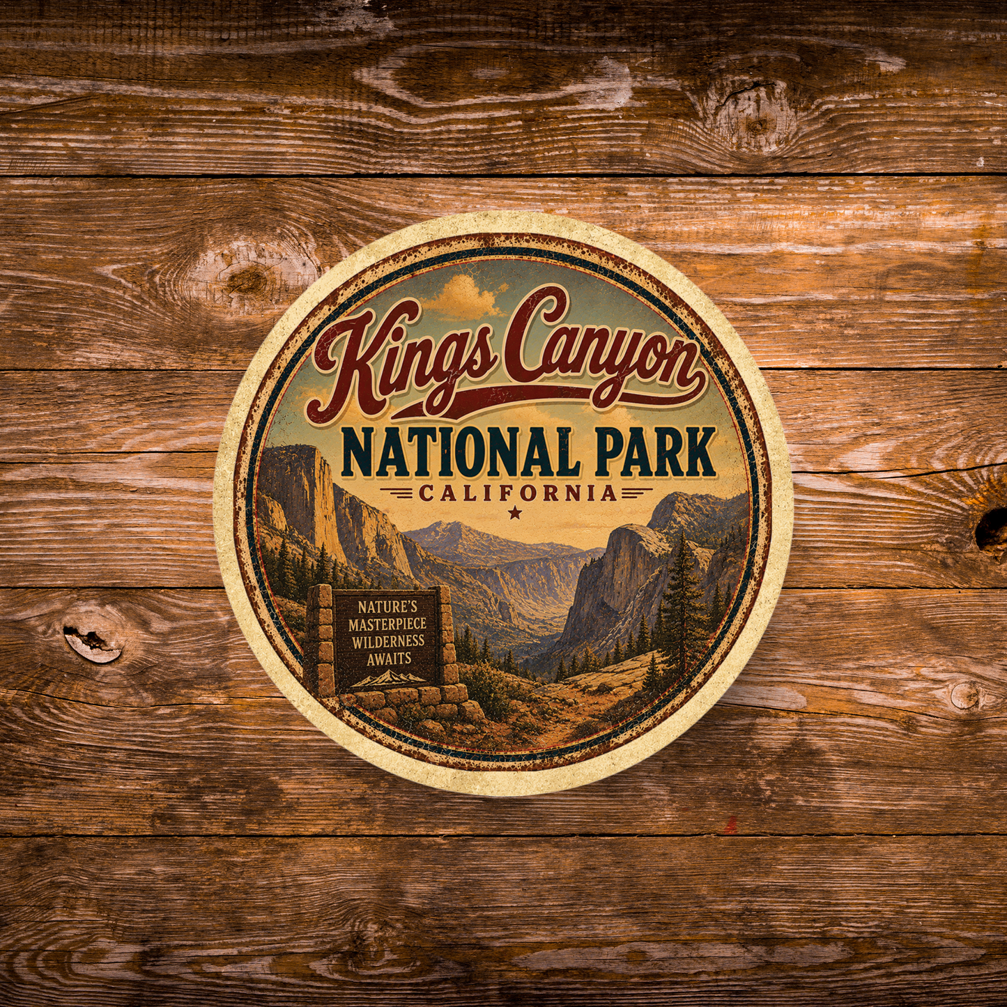 Kings Canyon National Park Magnet