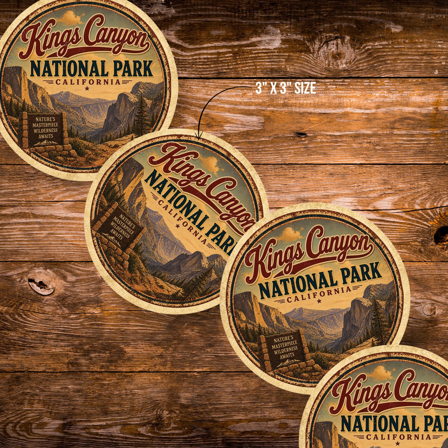 Kings Canyon National Park Magnet