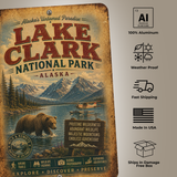 Lake Clark National Park Sign