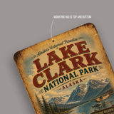 Lake Clark National Park Sign