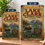 Lake Clark National Park Sign