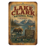 Lake Clark National Park Sign
