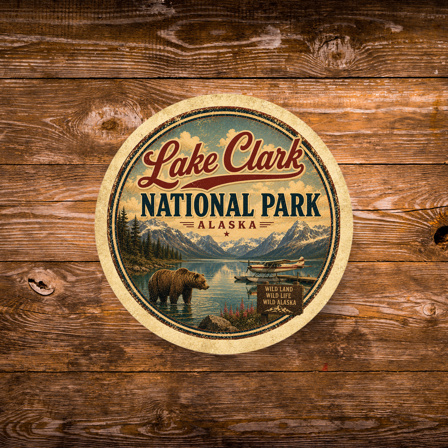 Lake Clark National Park Magnet