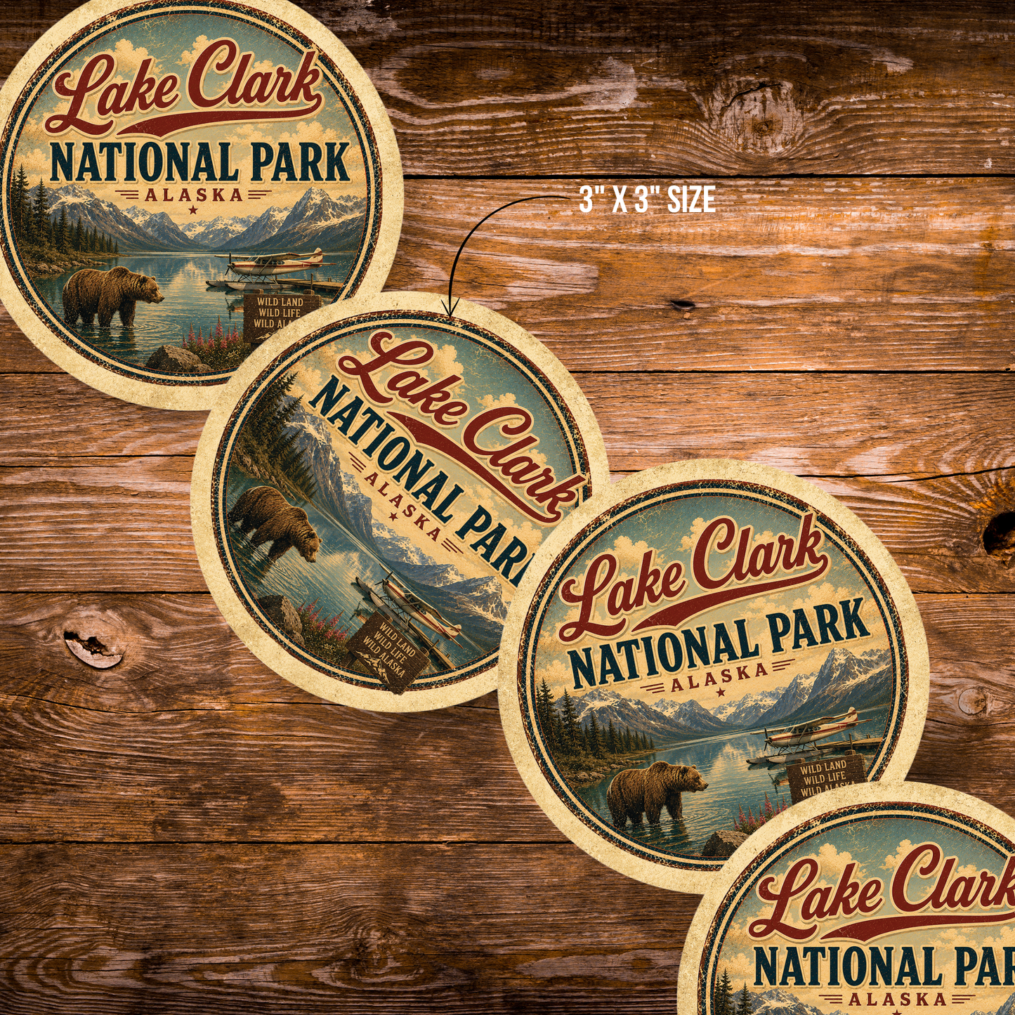 Lake Clark National Park Magnet