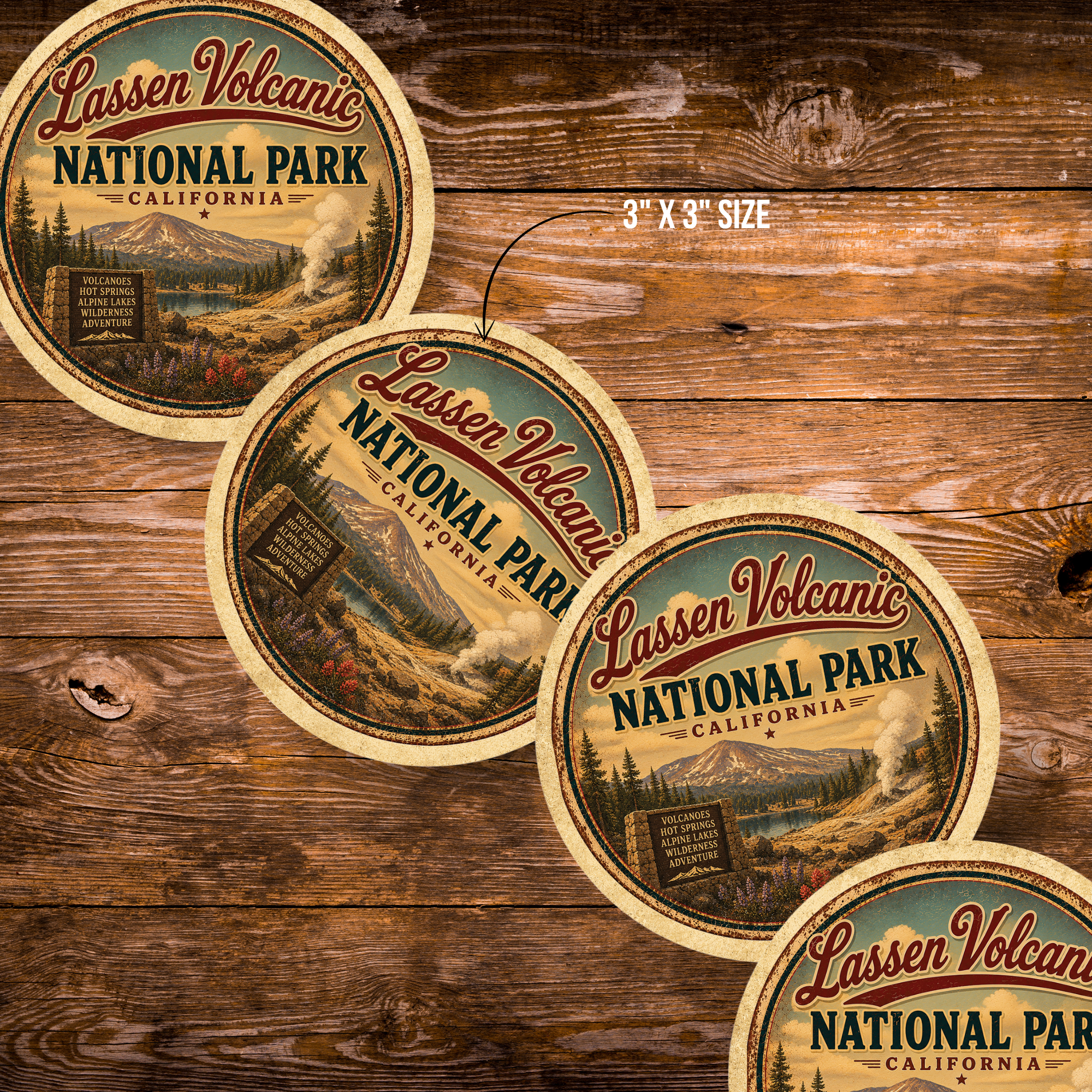 Lassen Volcano National Park Magnet