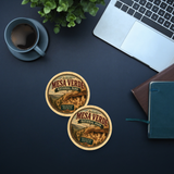 Mesa Verde National Park Ceramic Coaster – 4" Round