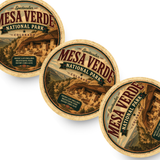 Mesa Verde National Park Ceramic Coaster – 4" Round