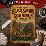 Black Canyon of the Gunnison National Park Sign