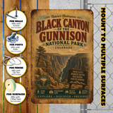 Black Canyon of the Gunnison National Park Sign