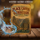 Black Canyon of the Gunnison National Park Sign