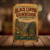 Black Canyon of the Gunnison National Park Sign