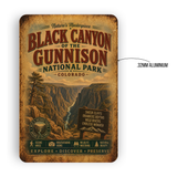 Black Canyon of the Gunnison National Park Sign