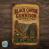 Black Canyon of the Gunnison National Park Sign