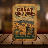 Great Sand Dunes National Park Sign