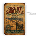 Great Sand Dunes National Park Sign