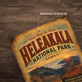 Heleakala National Park Sign