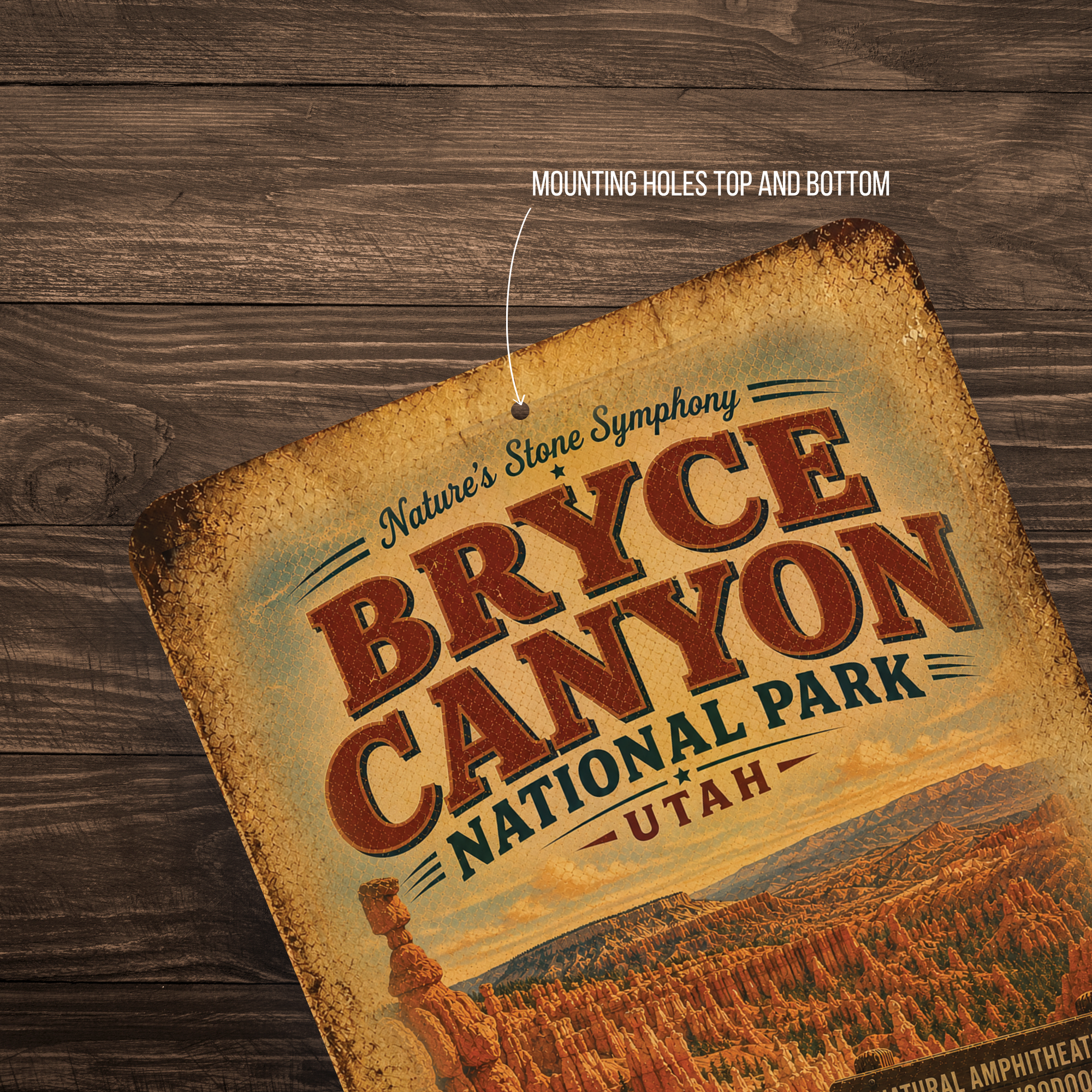 Bryce Canyon National Park Metal Sign