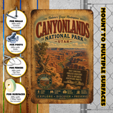 Canyonlands National Park Metal Sign