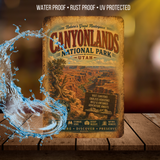 Canyonlands National Park Metal Sign