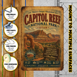 Capitol Reef National Park Metal Sign