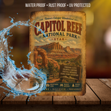 Capitol Reef National Park Metal Sign