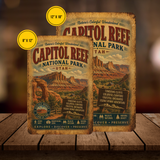 Capitol Reef National Park Metal Sign
