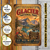 Glacier National Park Sign