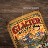 Glacier National Park Sign