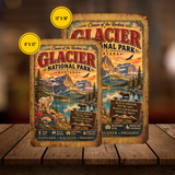 Glacier National Park Sign