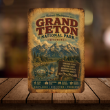 Grand Teton National Park Metal Sign