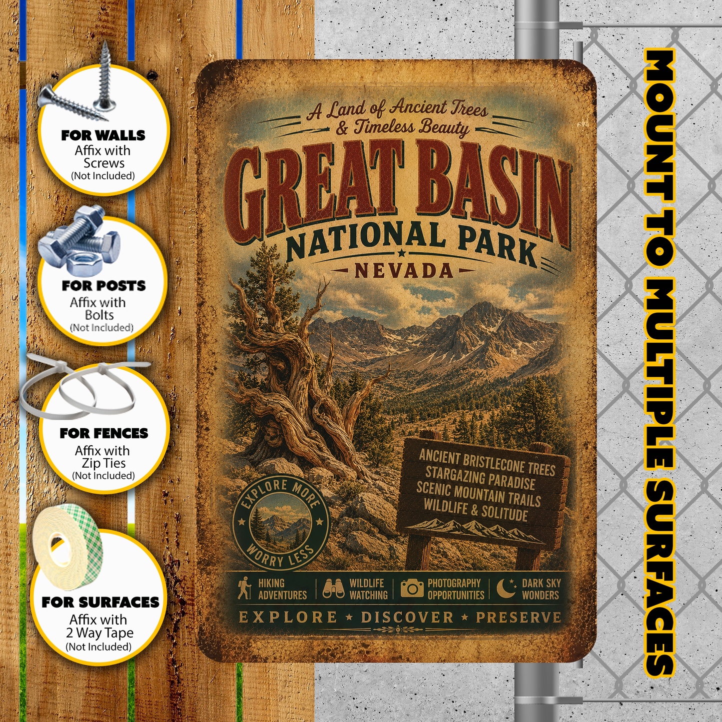 Great Basin National Park Sign