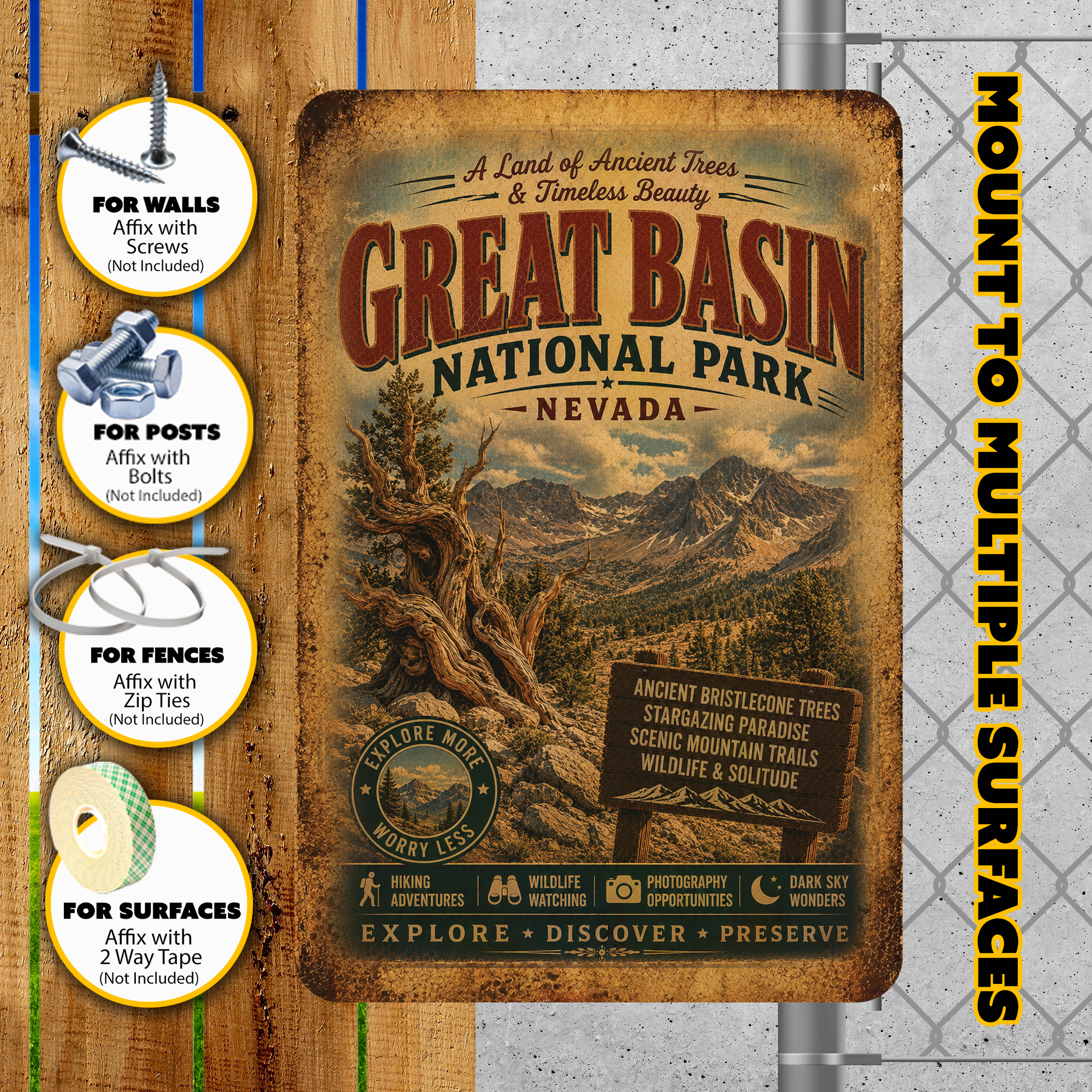 Great Basin National Park Sign