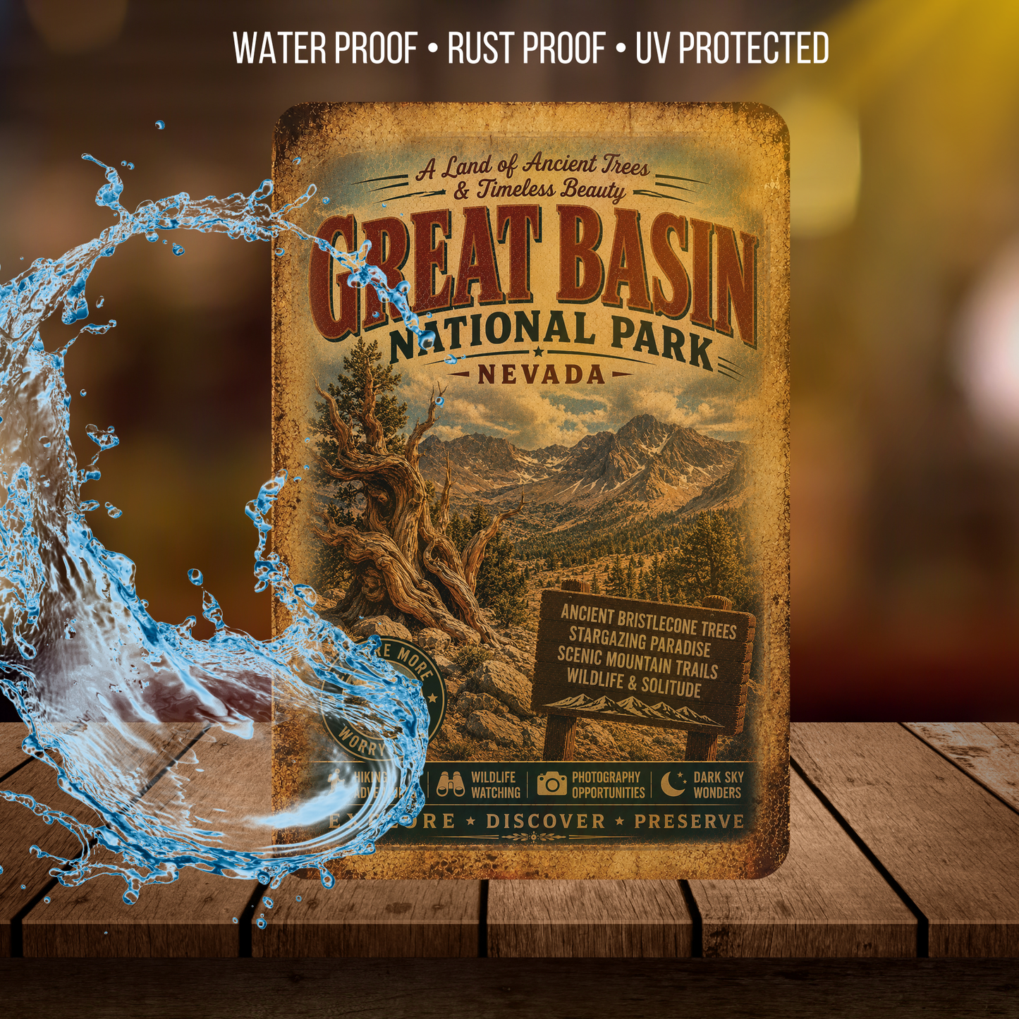 Great Basin National Park Sign