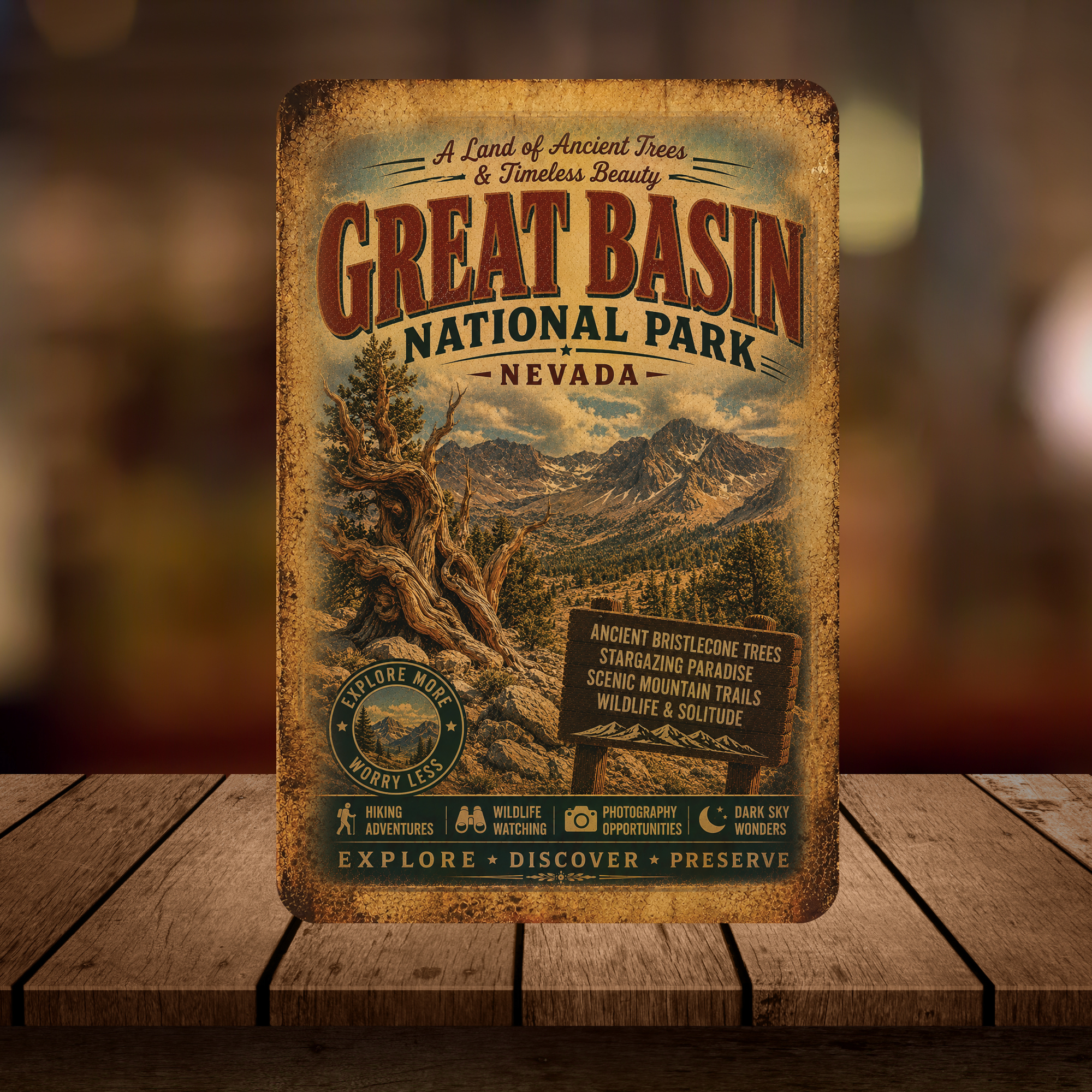 Great Basin National Park Sign