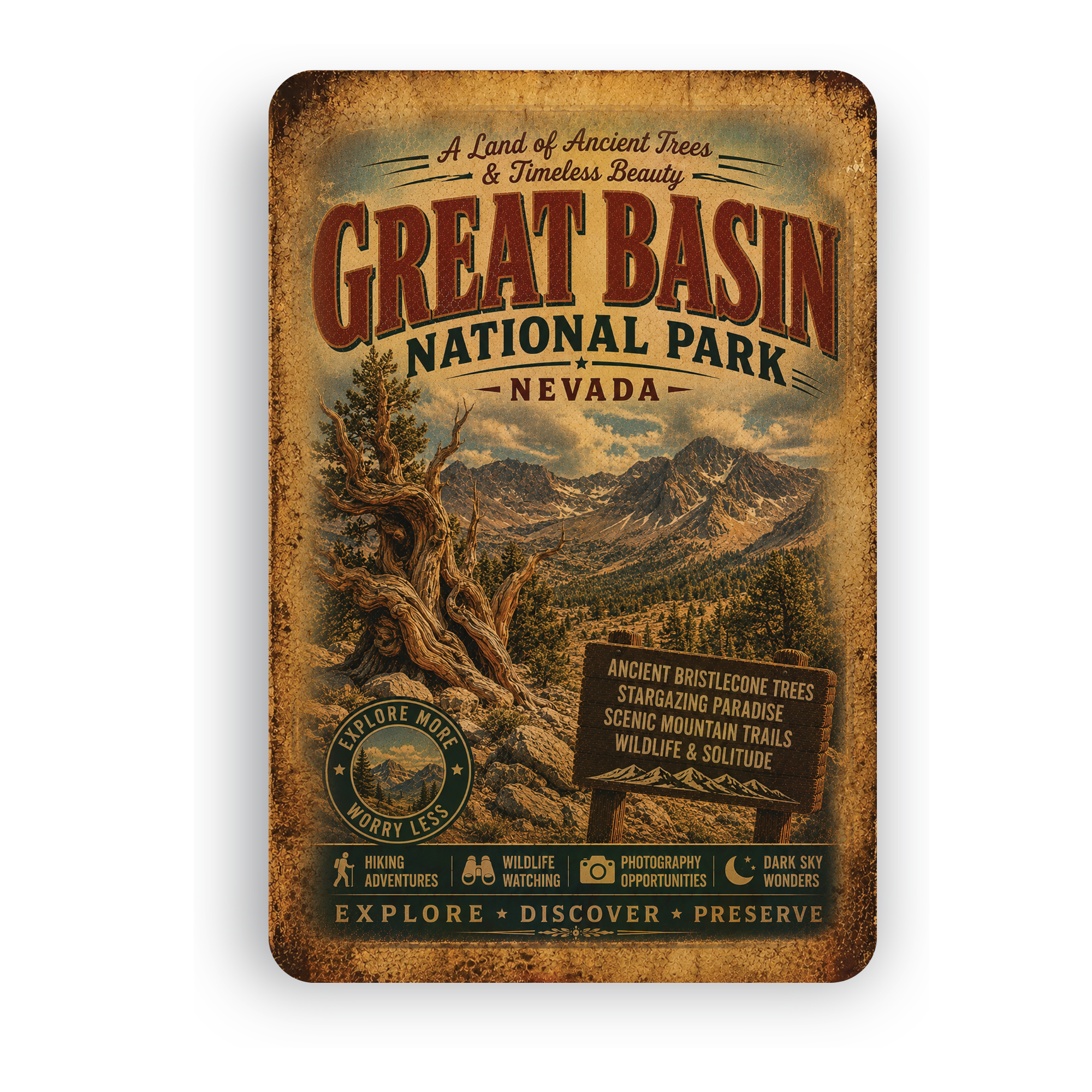 Great Basin National Park Sign