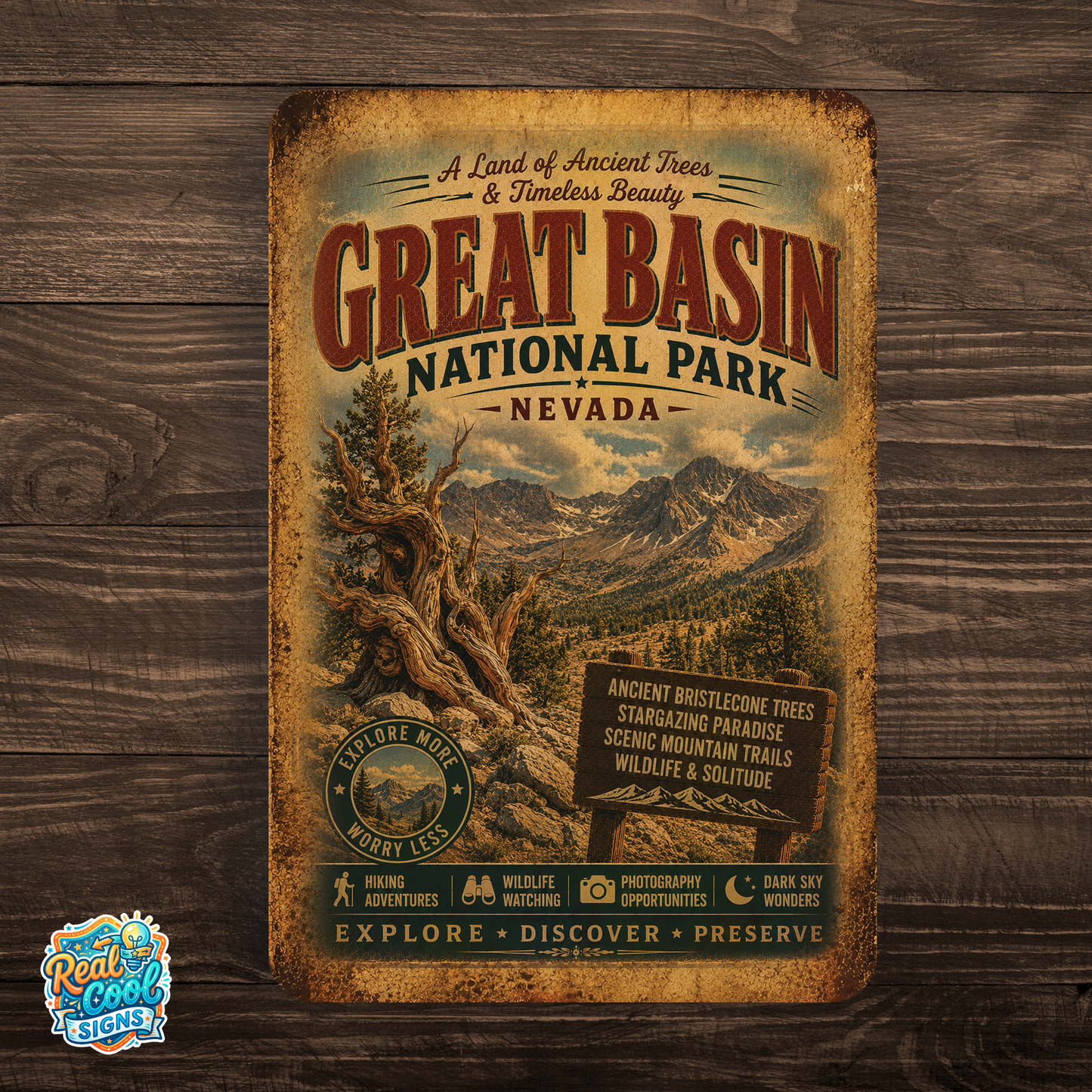 Great Basin National Park Sign