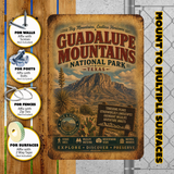 Guadalupe Mountains National Park Sign