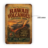 Hawaii Volcanoes National Park Metal Sign