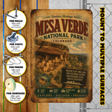 Mesa Verde National Park Metal Sign